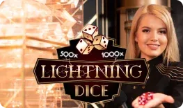 Spinanga Casino offre il gioco online Lightning Dice